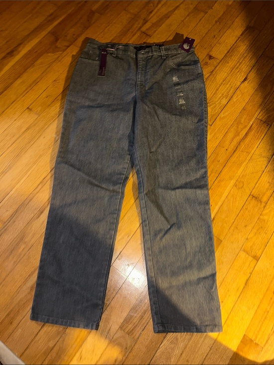 Gloria Vanderbilt￼ Denim - Women’s Straight Jeans in Washed Gray